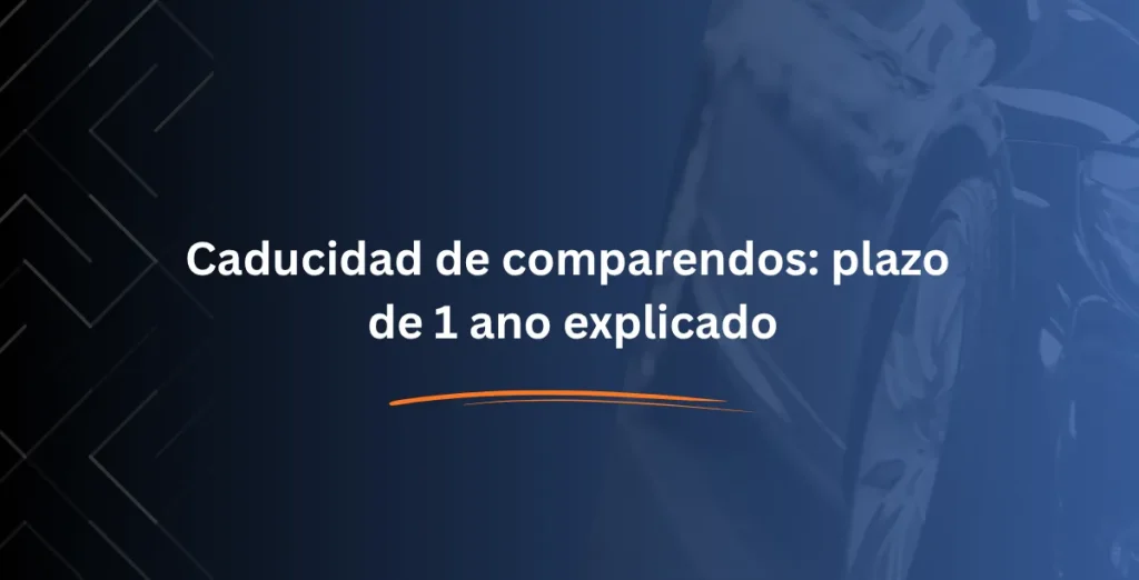Caducidad de comparendos plazo de 1 ano explicado- Consulta RUNT