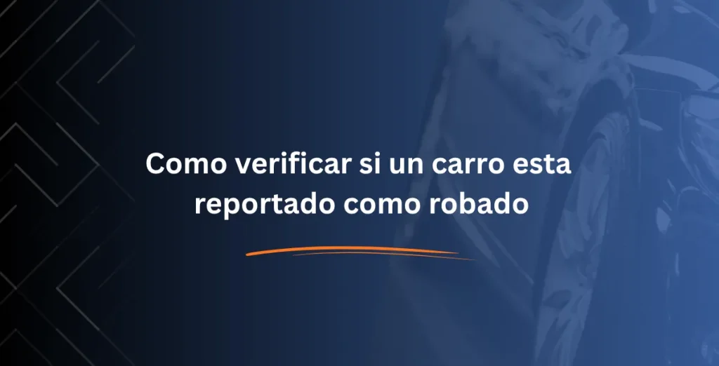 Como verificar si un carro esta reportado como robado - Consulta RUNT