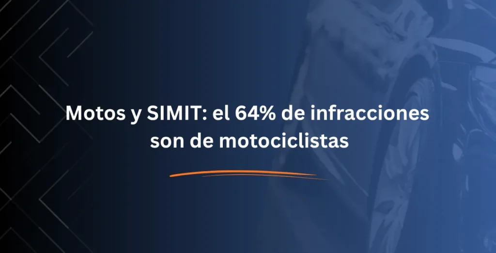 Motos y SIMIT el 64% de infracciones son de motociclistas - Consulta RUNT