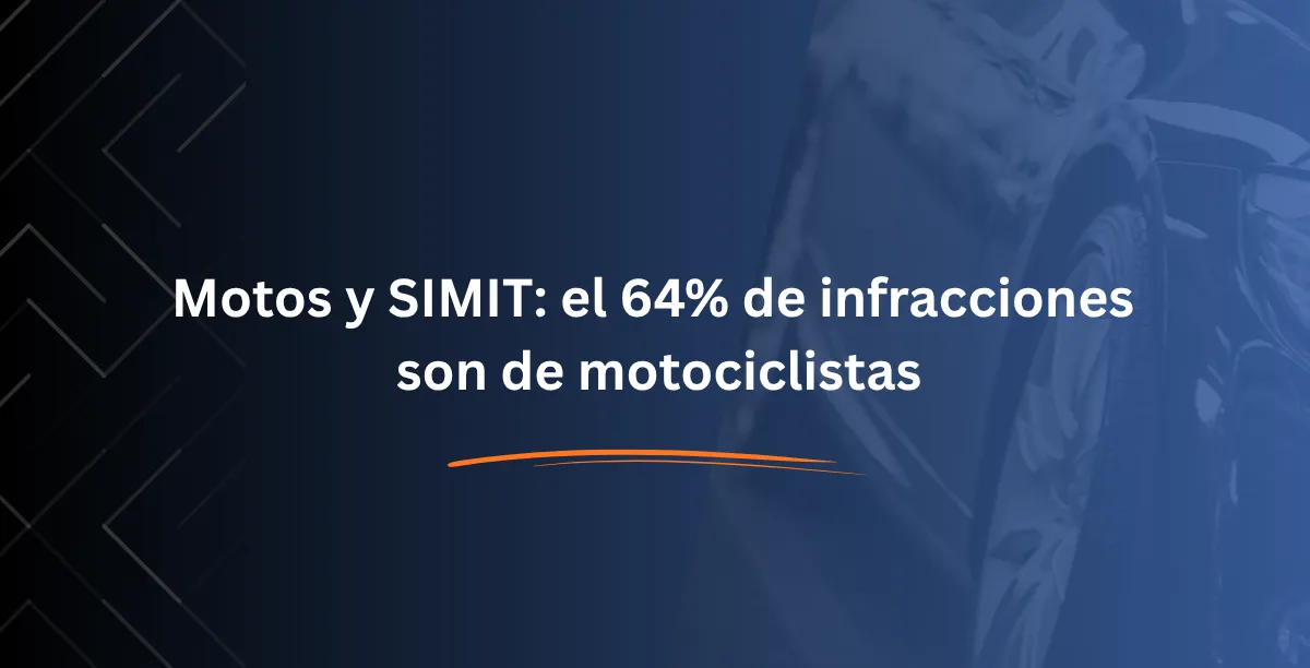 Motos y SIMIT el 64% de infracciones son de motociclistas - Consulta RUNT