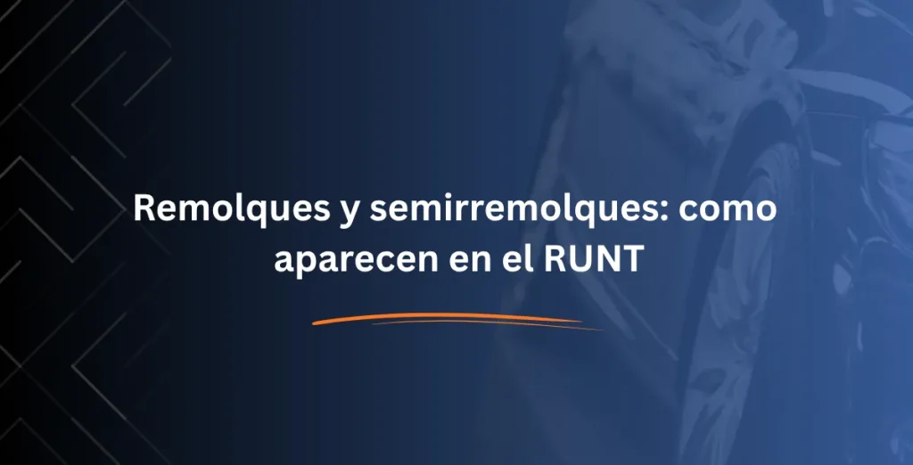 Remolques y semirremolques como aparecen en el RUNT