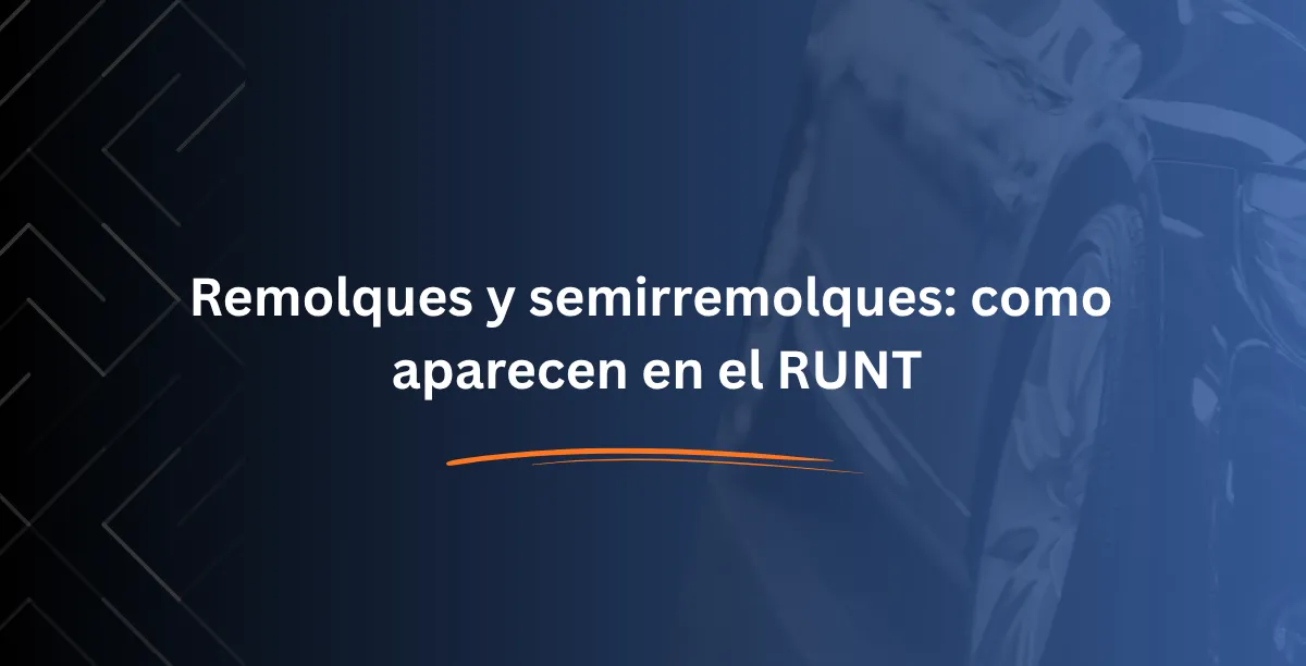 Remolques y semirremolques como aparecen en el RUNT